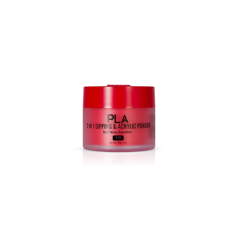 PLA Nail Dip Powder (front view of the jar)