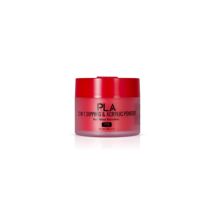 PLA Nail Dip Powder (front view of the jar)