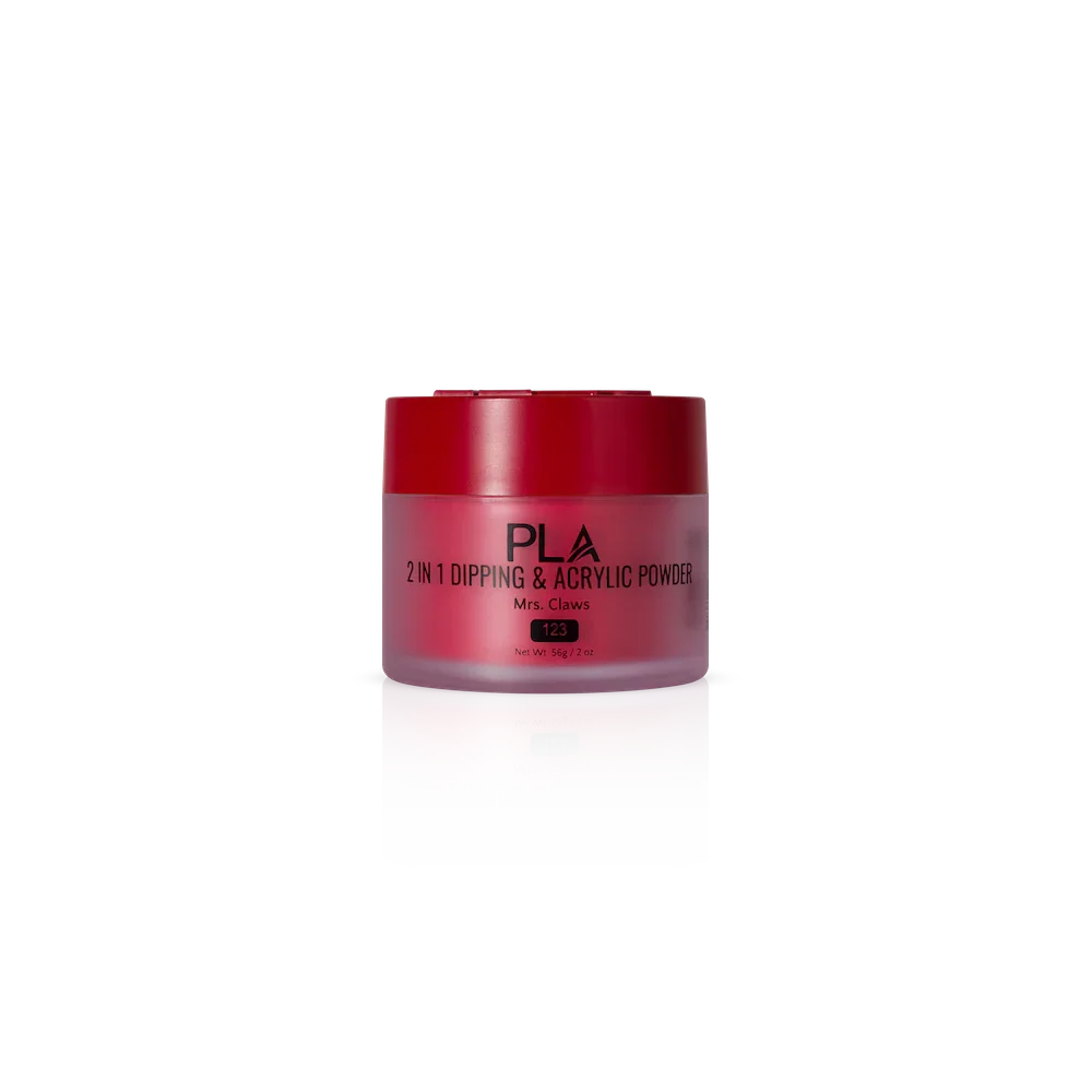 PLA Nail Dip Powder (front view of the jar)