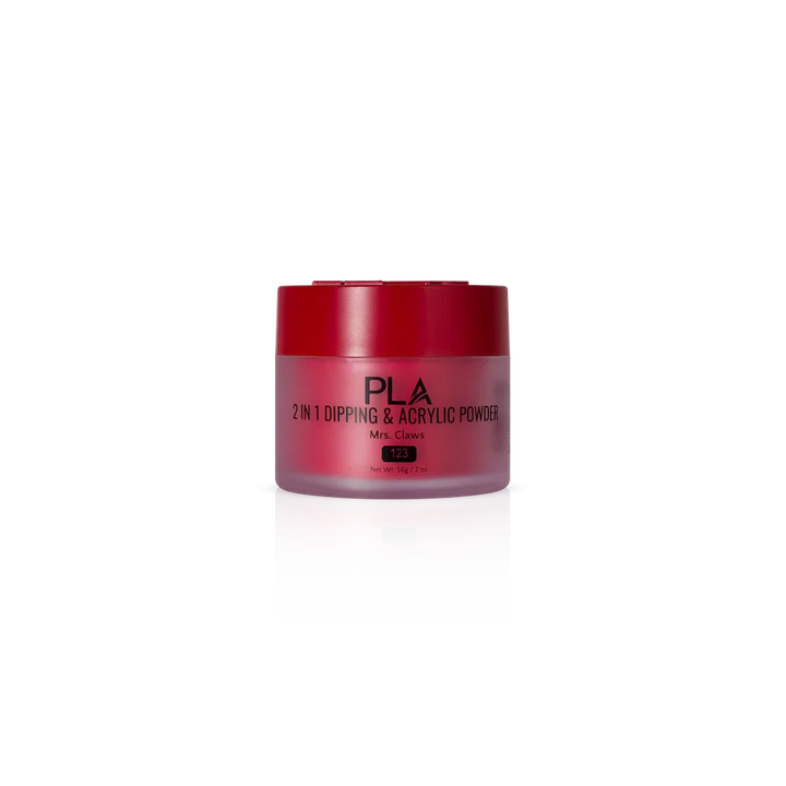 PLA Nail Dip Powder (front view of the jar)