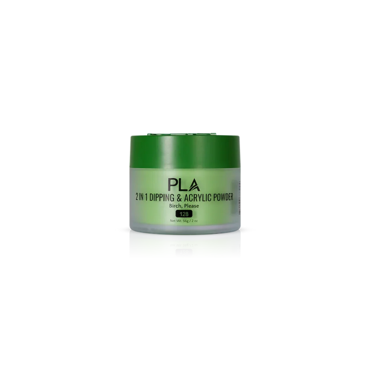 PLA Nail Dip Powder (front view of the jar)