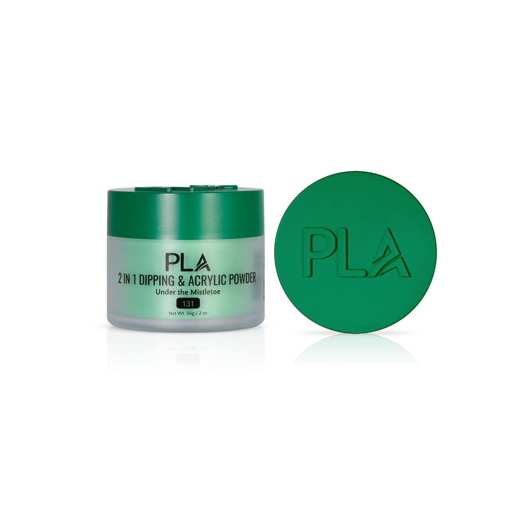 PLA Nail Dip Powder (front view of the jar and lid)