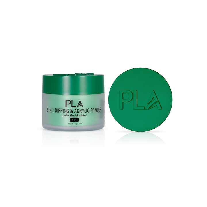 PLA Nail Dip Powder (front view of the jar and lid)