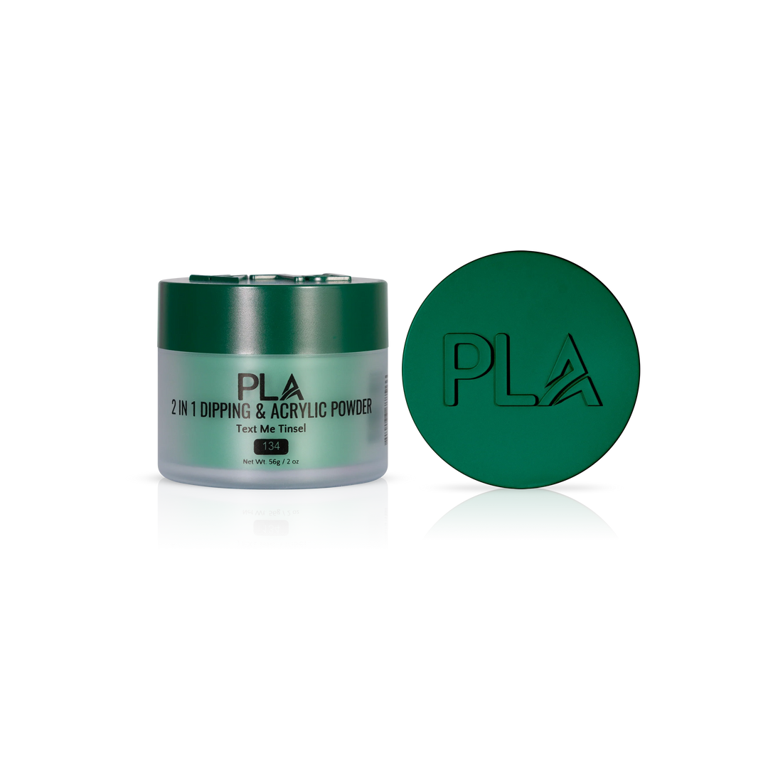 PLA Nail Dip Powder (front view of the jar and lid)