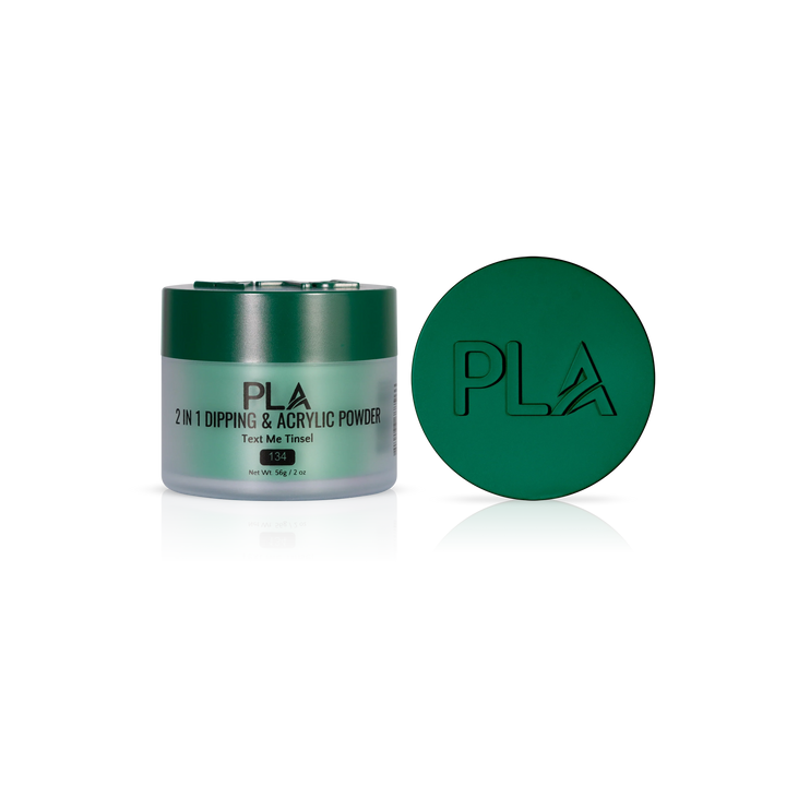 PLA Nail Dip Powder (front view of the jar and lid)
