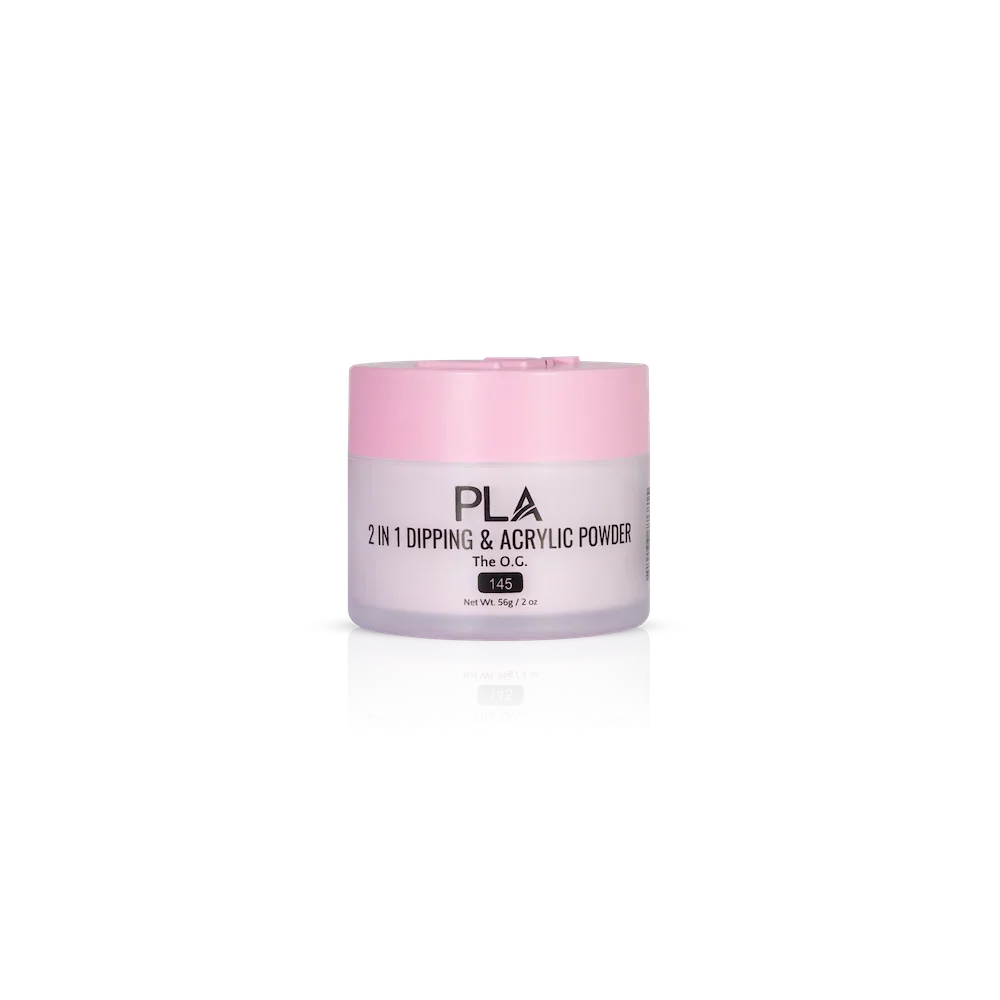 PLA Nail Dip Powder (front view of the jar)