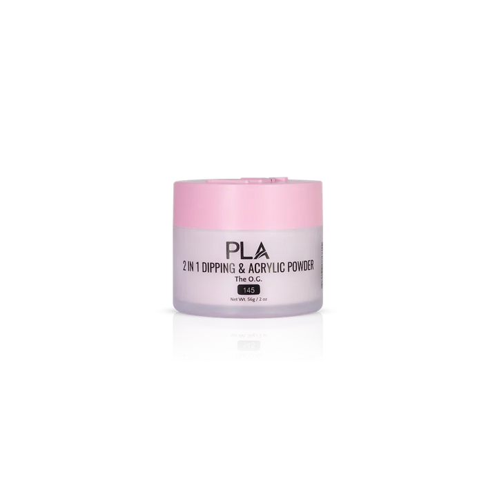 PLA Nail Dip Powder (front view of the jar)