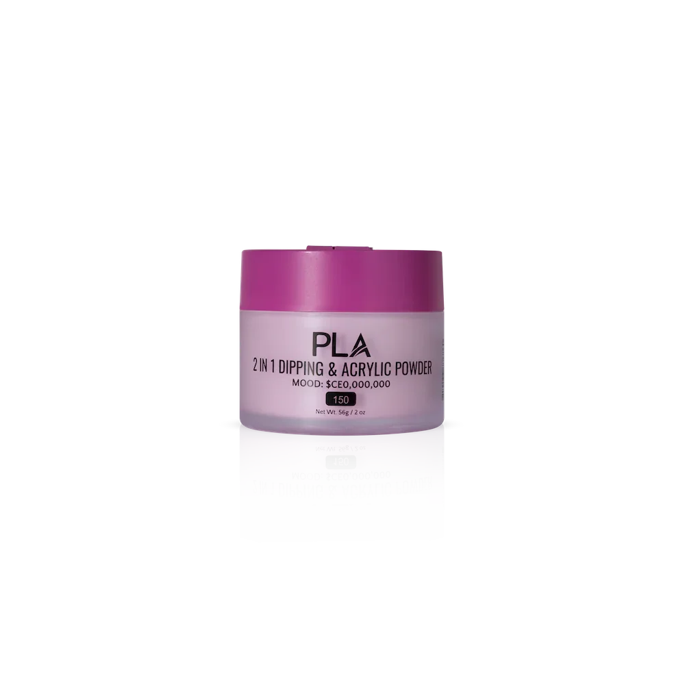 PLA Nail Dip Powder (front view of the jar)