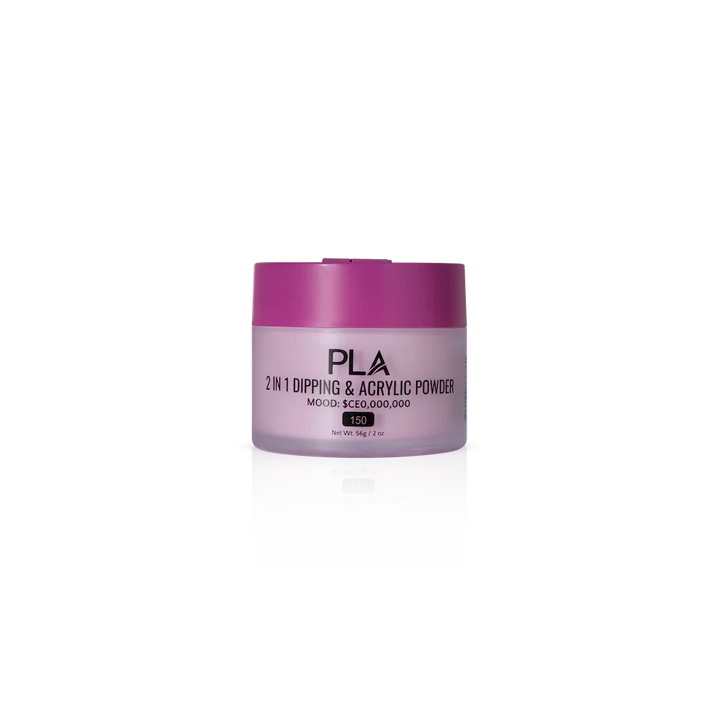 PLA Nail Dip Powder (front view of the jar)