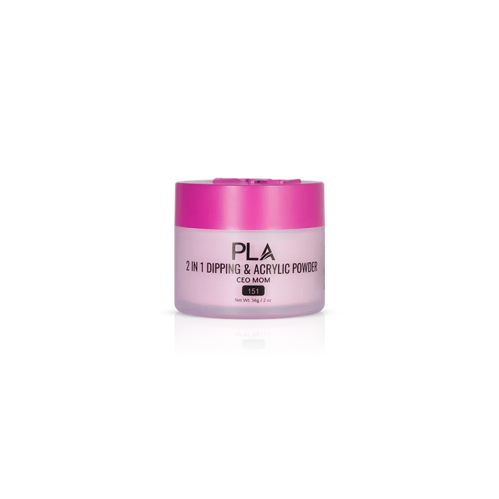 PLA Nail Dip Powder (front view of the jar)