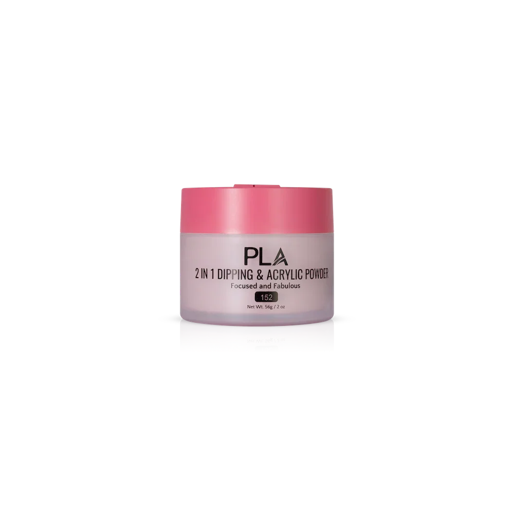 PLA Nail Dip Powder (front view of the jar)
