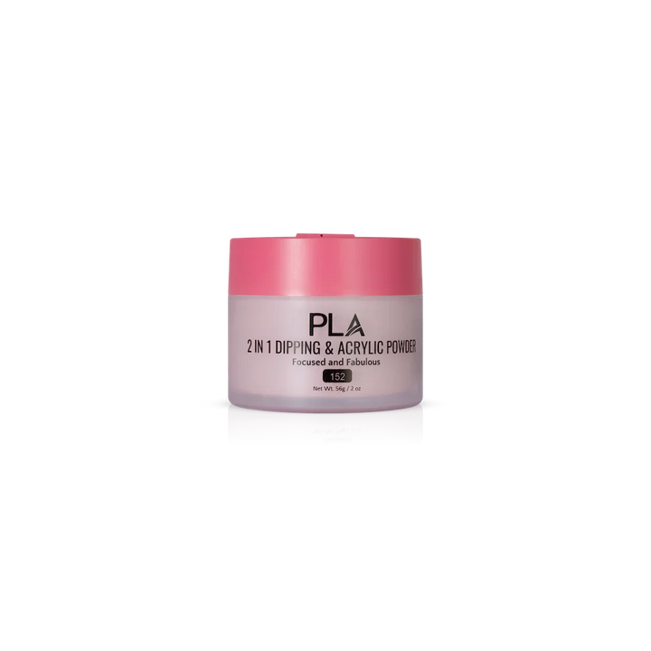 PLA Nail Dip Powder (front view of the jar)
