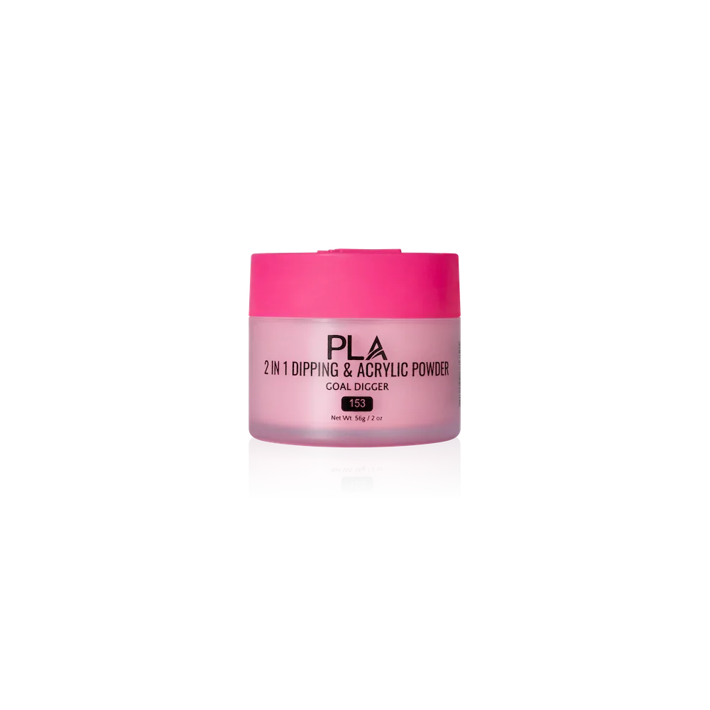 PLA Nail Dip Powder (front view of the jar)
