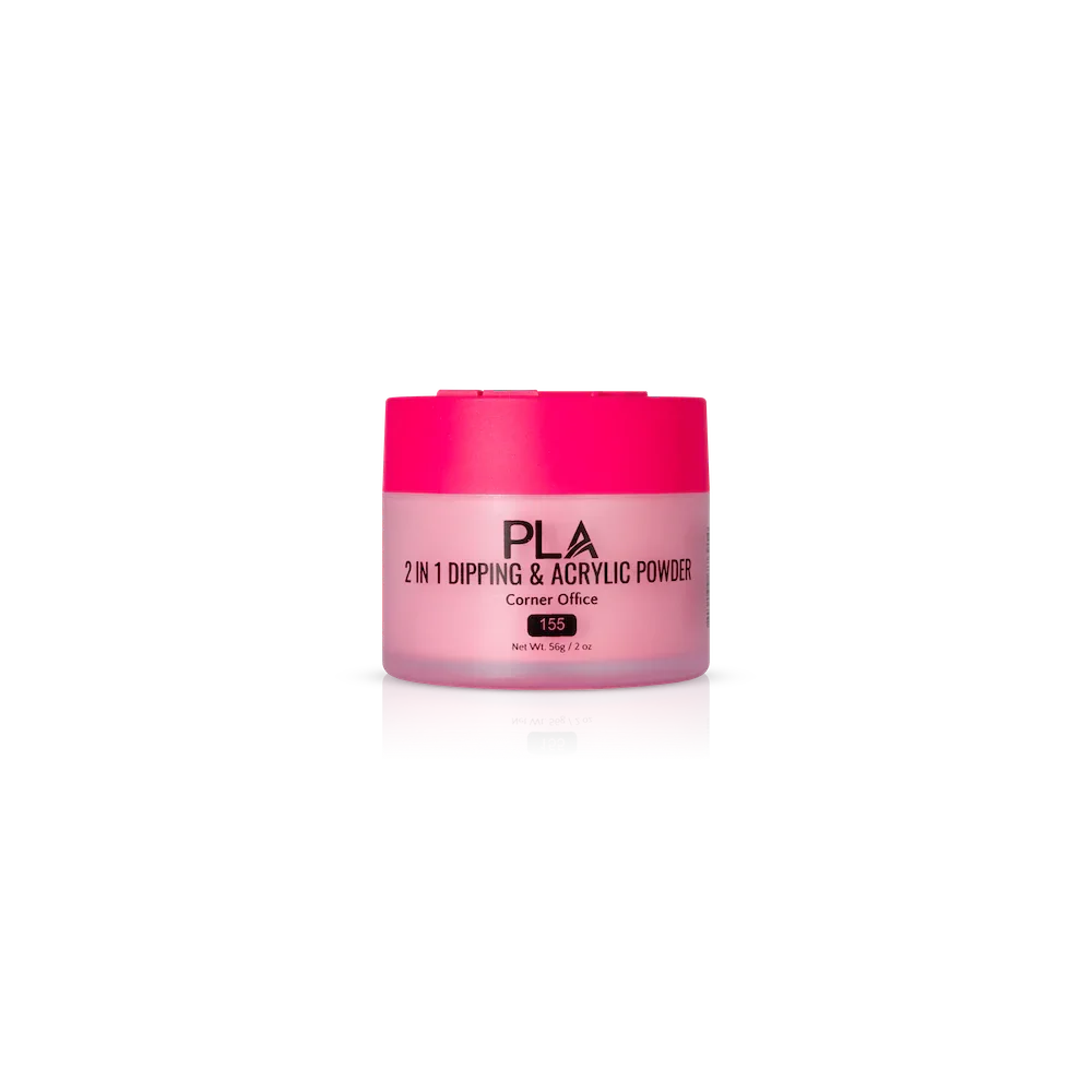 PLA Nail Dip Powder (front view of the jar)