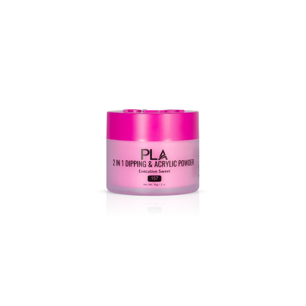 PLA Nail Dip Powder (front view of the jar)