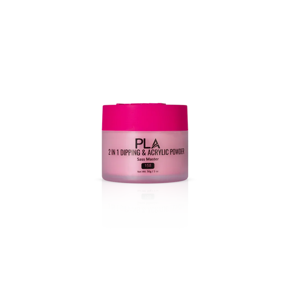 PLA Nail Dip Powder (front view of the jar)
