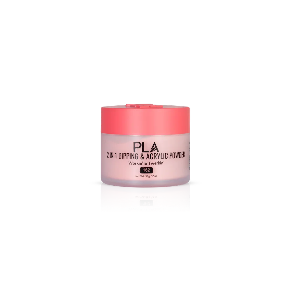 PLA Nail Dip Powder (front view of the jar)