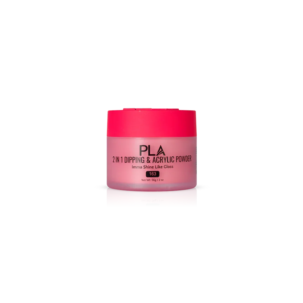 PLA Nail Dip Powder (front view of the jar)
