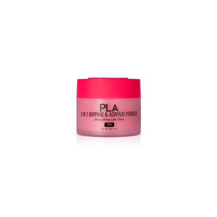 PLA Nail Dip Powder (front view of the jar)
