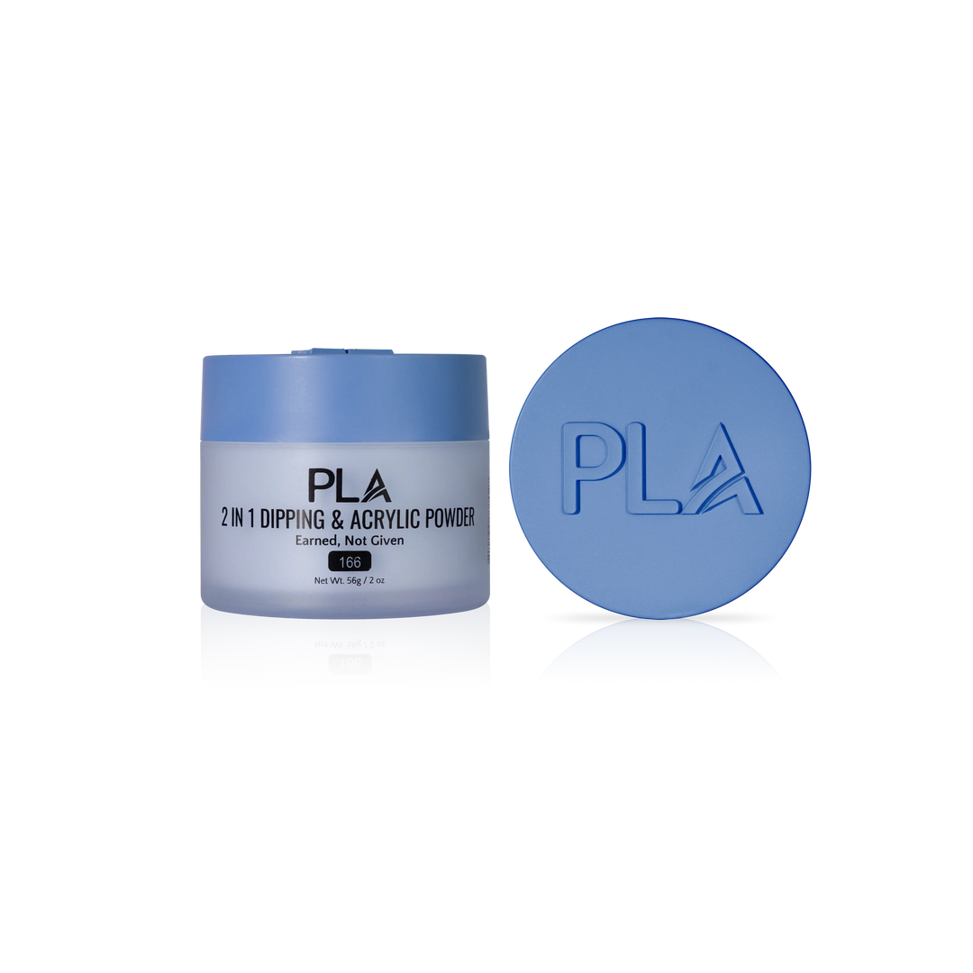 PLA Nail Dip Powder (front view of the jar and lid)