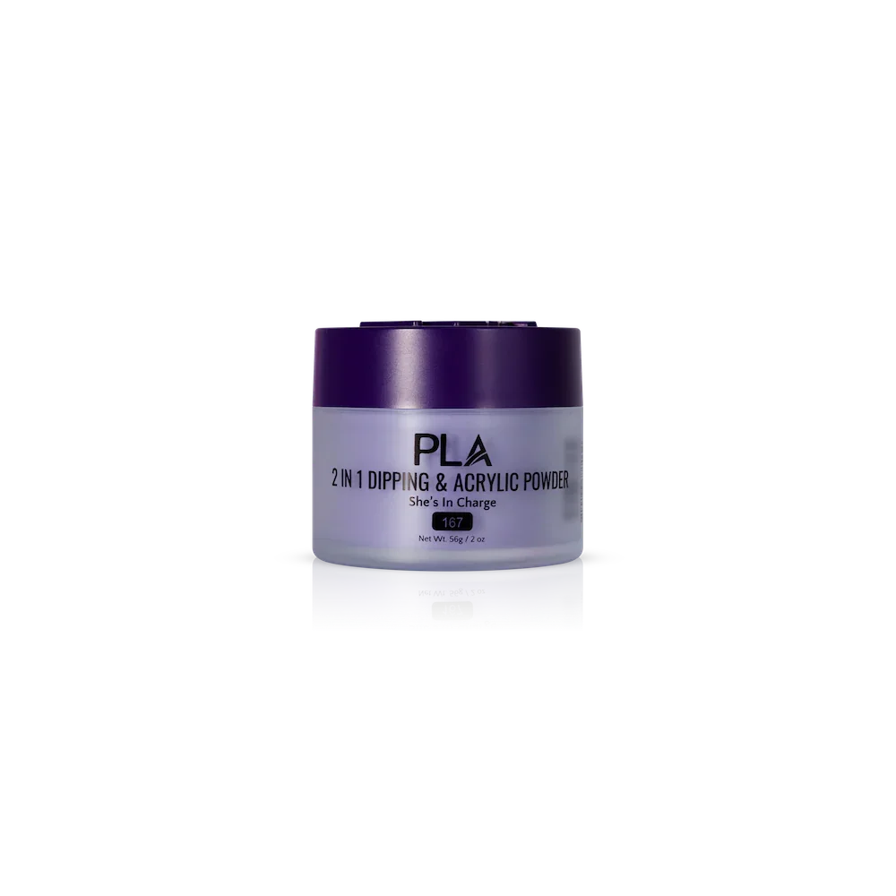 PLA Nail Dip Powder (front view of the jar)