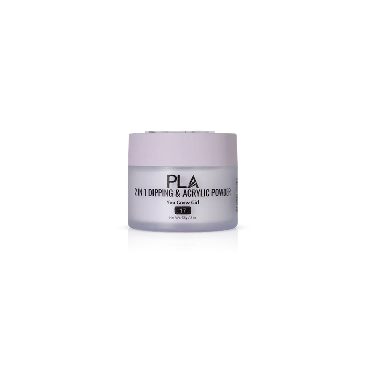 PLA Nail Dip Powder (front view of the jar)