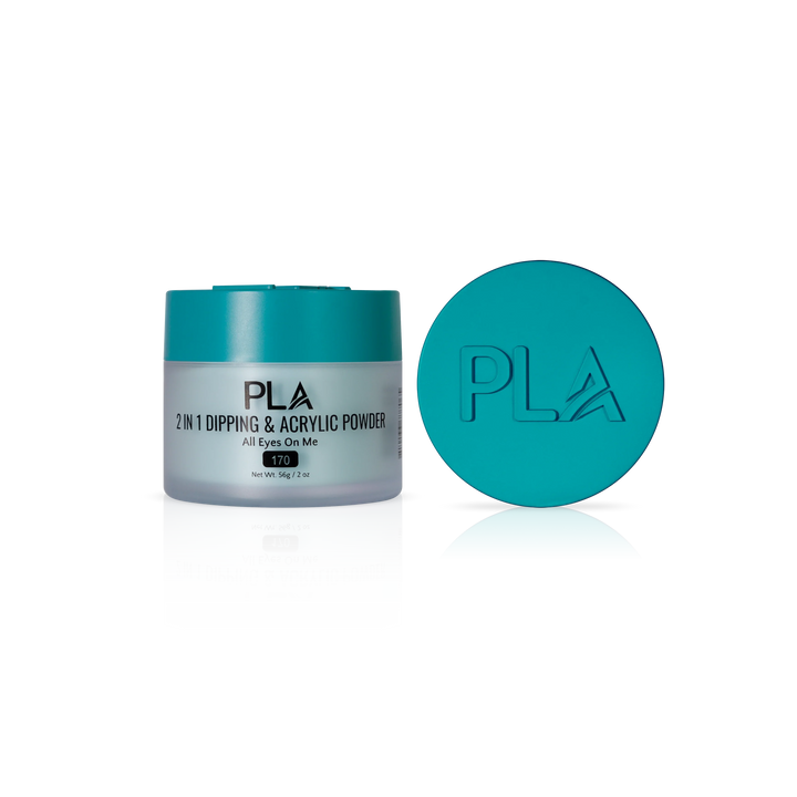 PLA Nail Dip Powder (front view of the jar and lid)