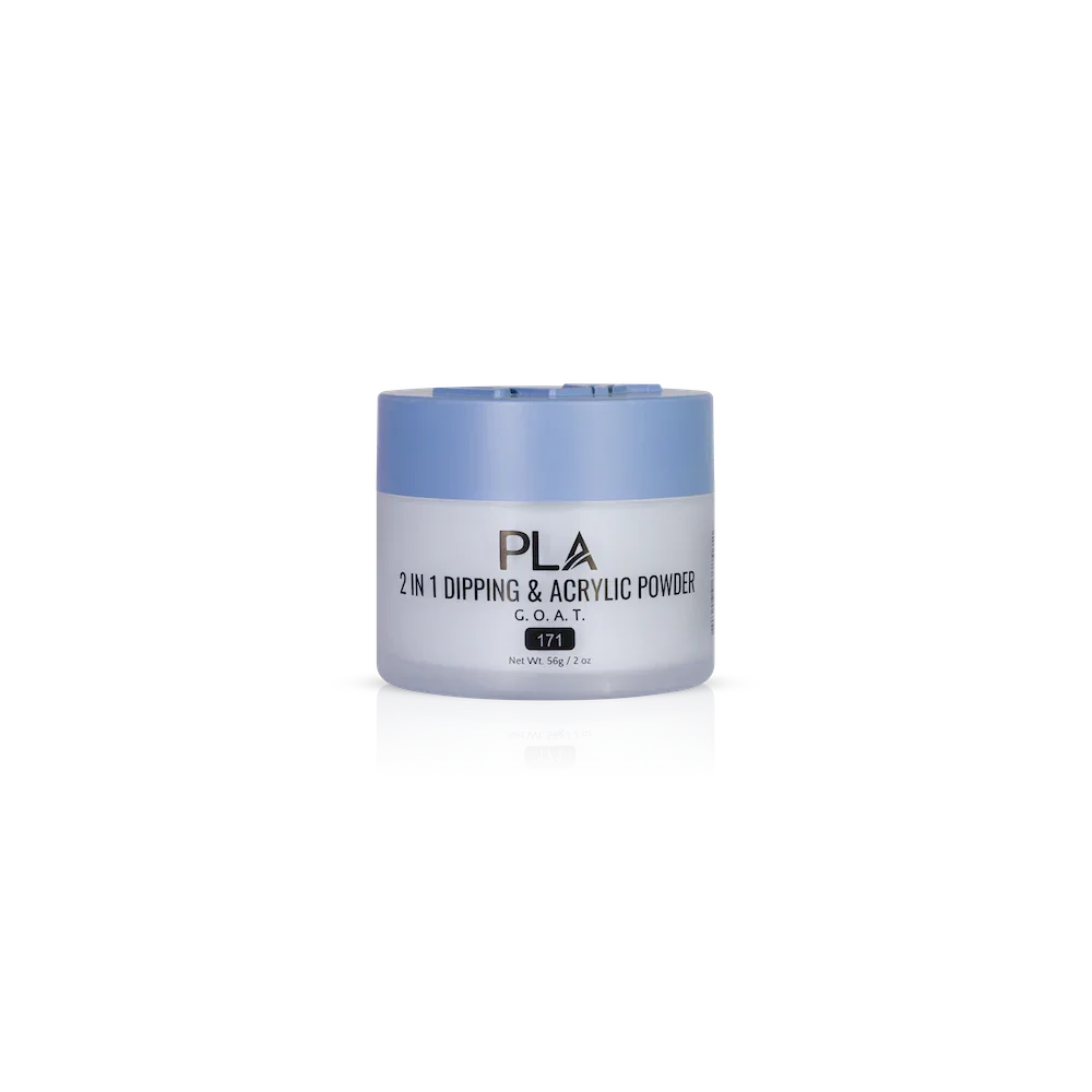 PLA Nail Dip Powder (front view of the jar)