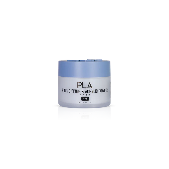 PLA Nail Dip Powder (front view of the jar)