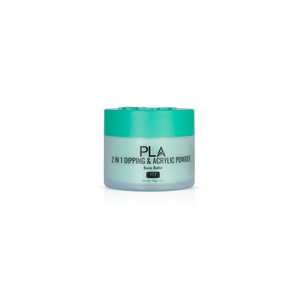 PLA Nail Dip Powder (front view of the jar)