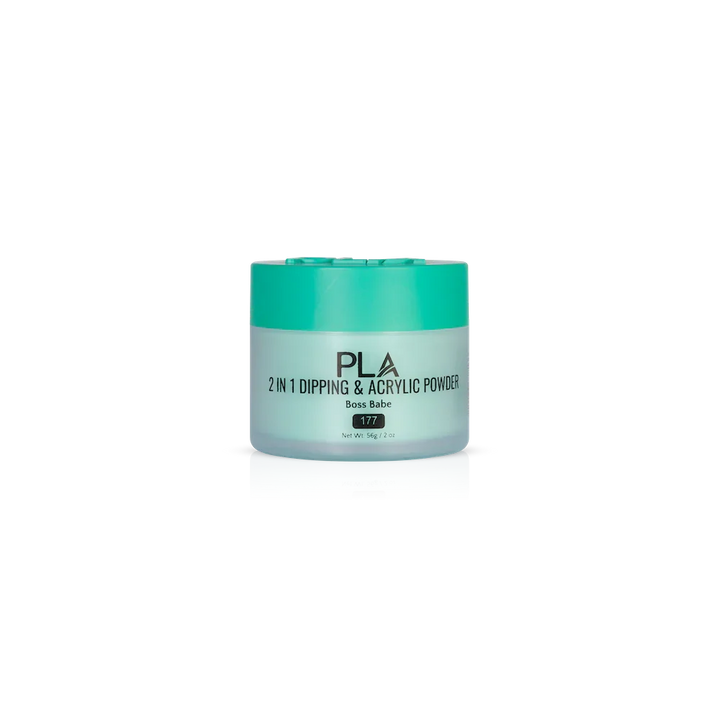 PLA Nail Dip Powder (front view of the jar)