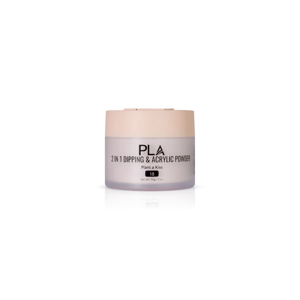 PLA Nail Dip Powder (front view of the jar)