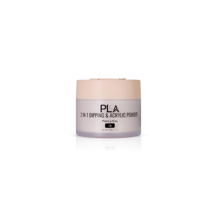 PLA Nail Dip Powder (front view of the jar)