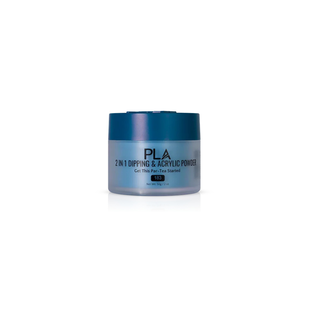PLA Nail Dip Powder (front view of the jar)