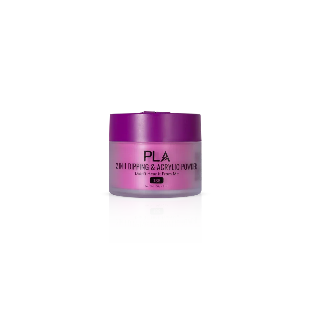 PLA Nail Dip Powder (front view of the jar)