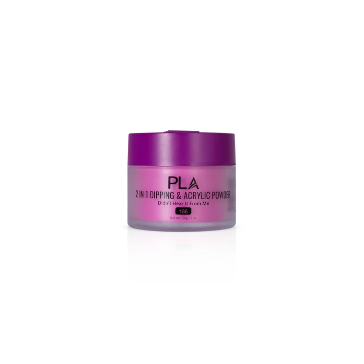 PLA Nail Dip Powder (front view of the jar)