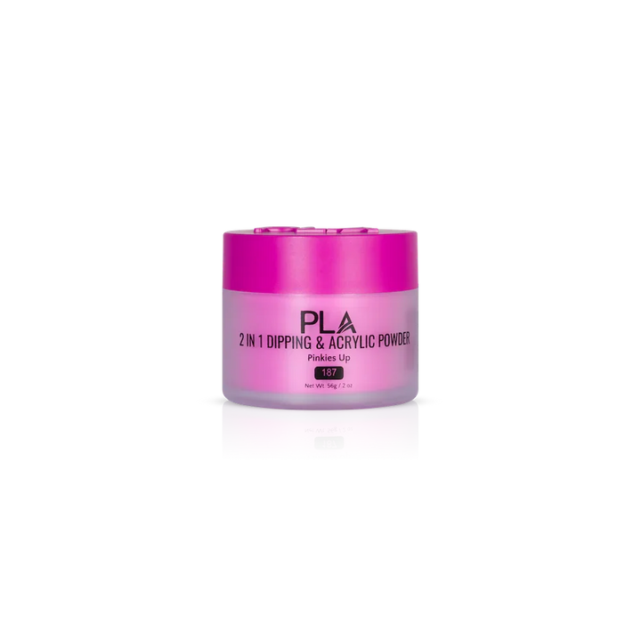 PLA Nail Dip Powder (front view of the jar)
