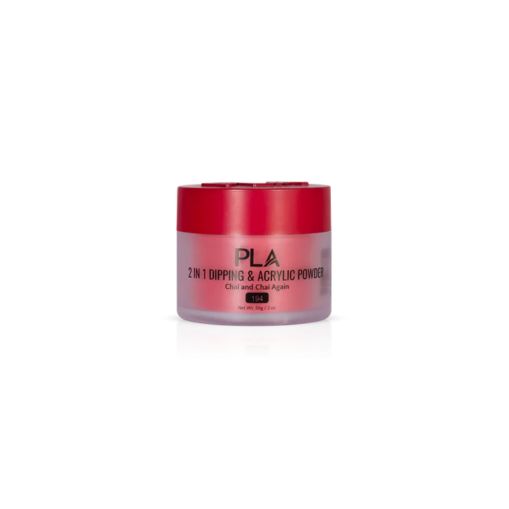 PLA Nail Dip Powder (front view of the jar)