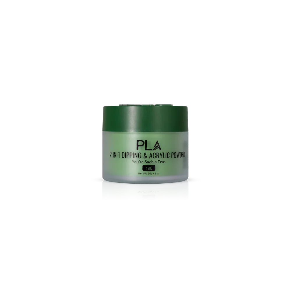 PLA Nail Dip Powder (front view of the jar)
