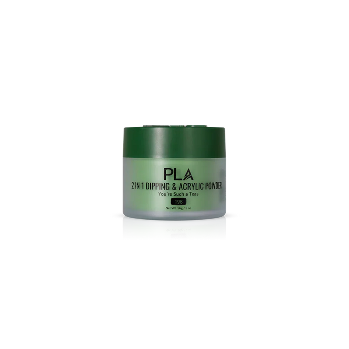 PLA Nail Dip Powder (front view of the jar)