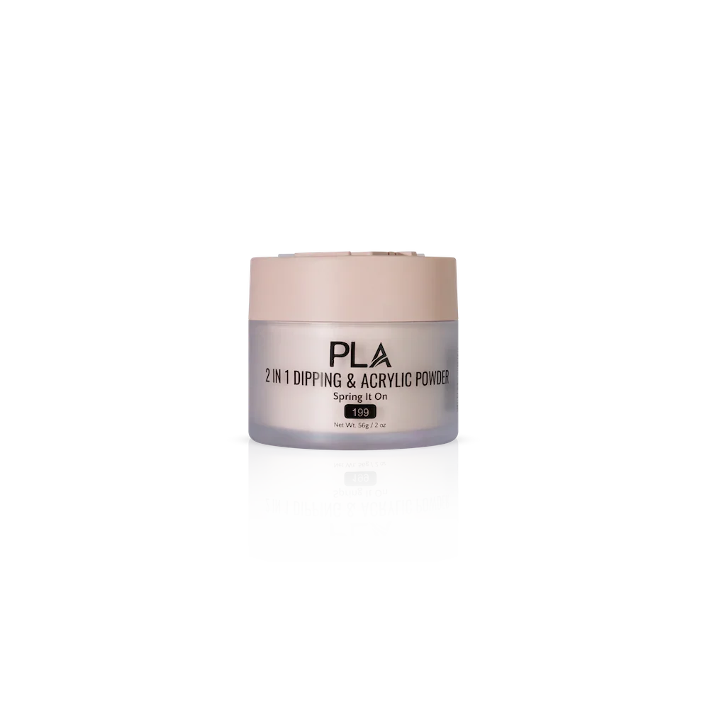 PLA Nail Dip Powder (front view of the jar)