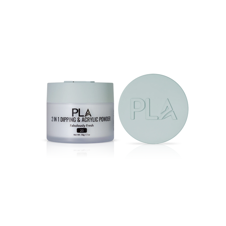 PLA Nail Dip Powder (front view of the jar and lid)