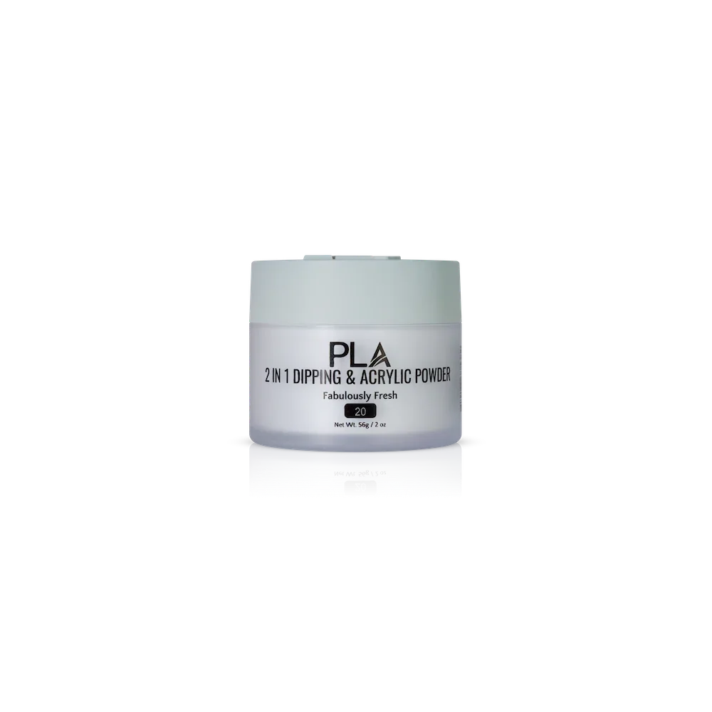 PLA Nail Dip Powder (front view of the jar)