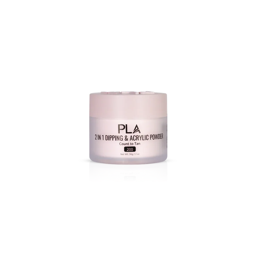 PLA Nail Dip Powder (front view of the jar)
