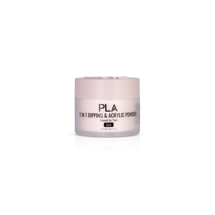 PLA Nail Dip Powder (front view of the jar)