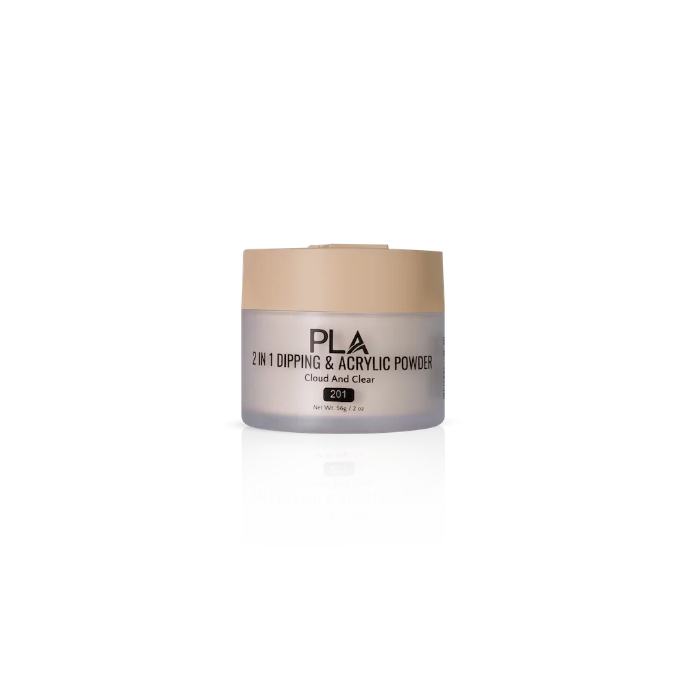 PLA Nail Dip Powder (front view of the jar)
