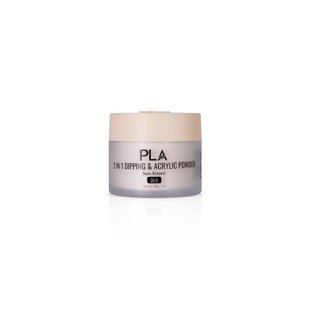 PLA Nail Dip Powder (front view of the jar)
