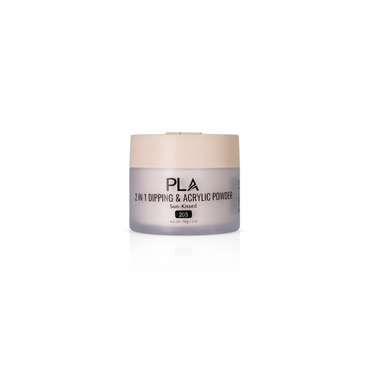 PLA Nail Dip Powder (front view of the jar)