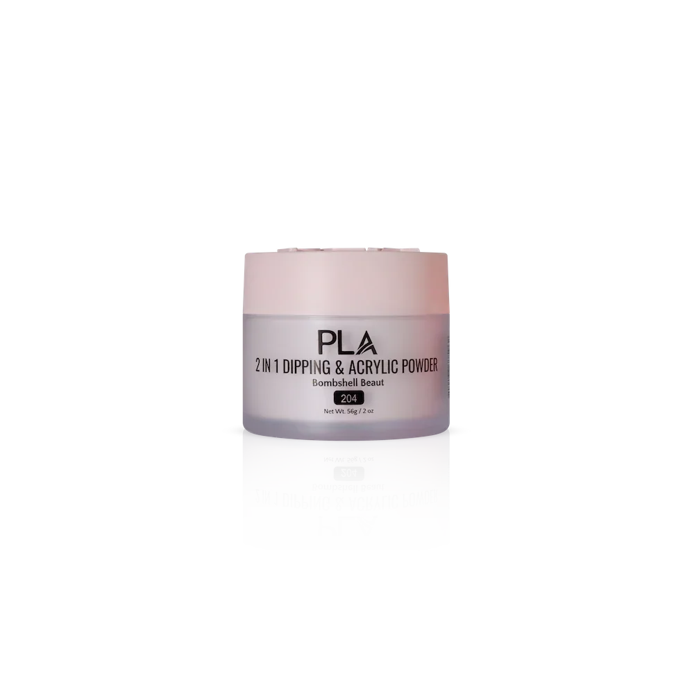 PLA Nail Dip Powder (front view of the jar)