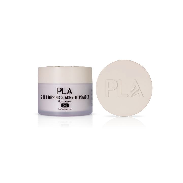 PLA Nail Dip Powder (front view of the jar and lid)